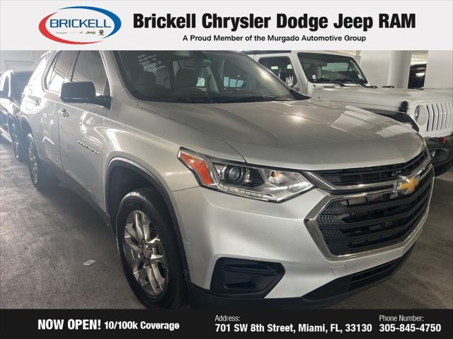 used 2020 Chevrolet Traverse car, priced at $17,864