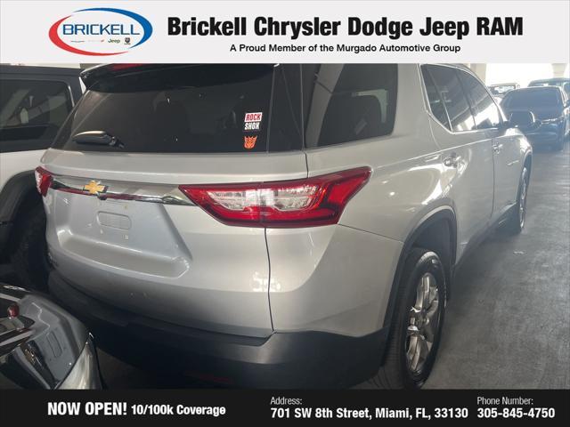 used 2020 Chevrolet Traverse car, priced at $17,864