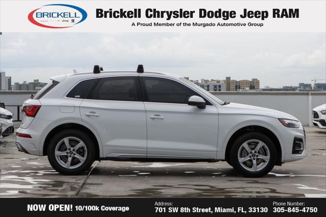 used 2021 Audi Q5 car, priced at $23,882