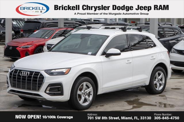 used 2021 Audi Q5 car, priced at $23,882