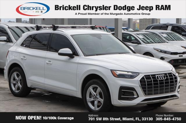 used 2021 Audi Q5 car, priced at $23,882