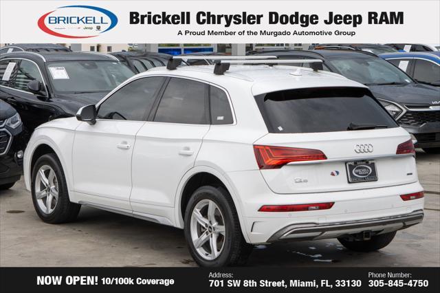 used 2021 Audi Q5 car, priced at $23,882