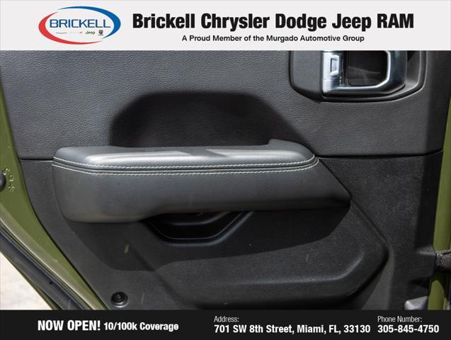 used 2021 Jeep Wrangler Unlimited car, priced at $32,759