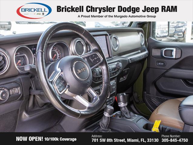 used 2021 Jeep Wrangler Unlimited car, priced at $32,759