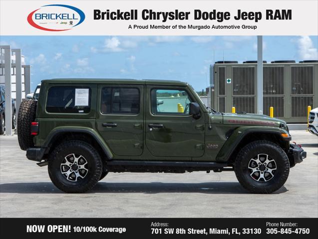used 2021 Jeep Wrangler Unlimited car, priced at $32,759