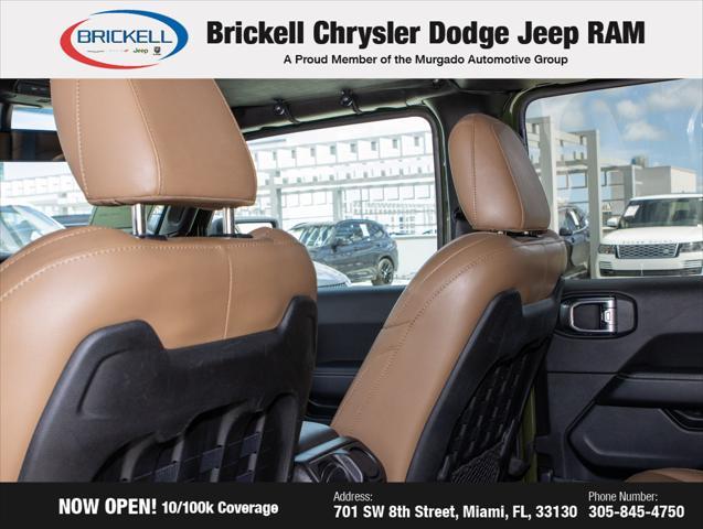 used 2021 Jeep Wrangler Unlimited car, priced at $32,759
