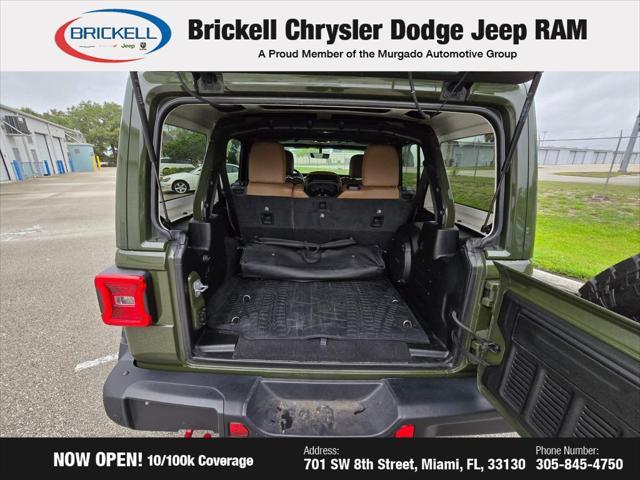 used 2021 Jeep Wrangler Unlimited car, priced at $34,963
