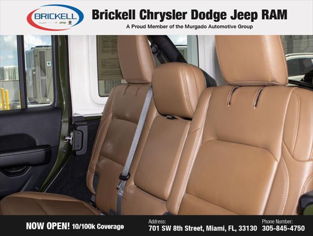 used 2021 Jeep Wrangler Unlimited car, priced at $32,759