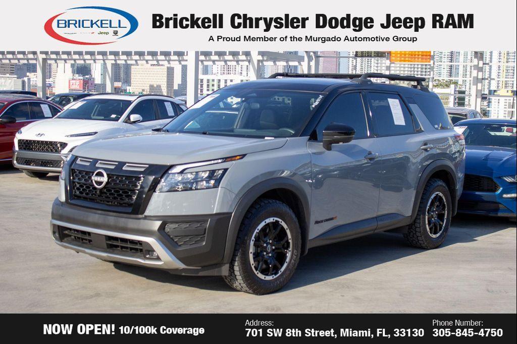 used 2024 Nissan Pathfinder car, priced at $36,099