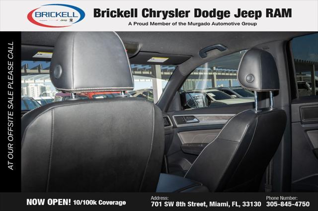 used 2022 Volkswagen Atlas Cross Sport car, priced at $25,870