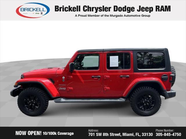 used 2020 Jeep Wrangler Unlimited car, priced at $23,249