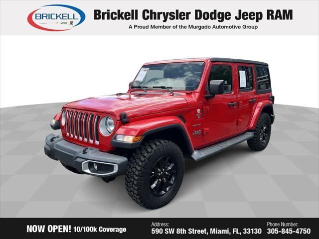 used 2020 Jeep Wrangler Unlimited car, priced at $27,259