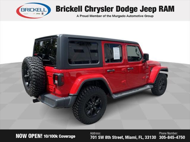 used 2020 Jeep Wrangler Unlimited car, priced at $23,249