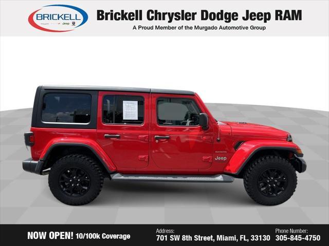 used 2020 Jeep Wrangler Unlimited car, priced at $23,249