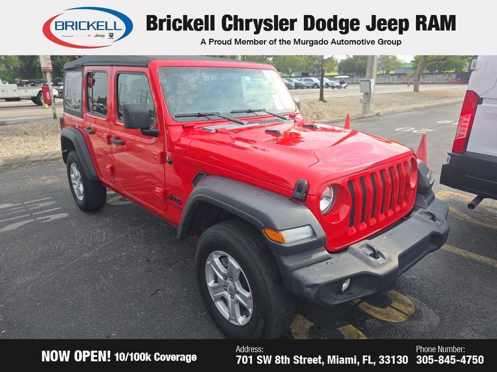 used 2022 Jeep Wrangler Unlimited car, priced at $29,000