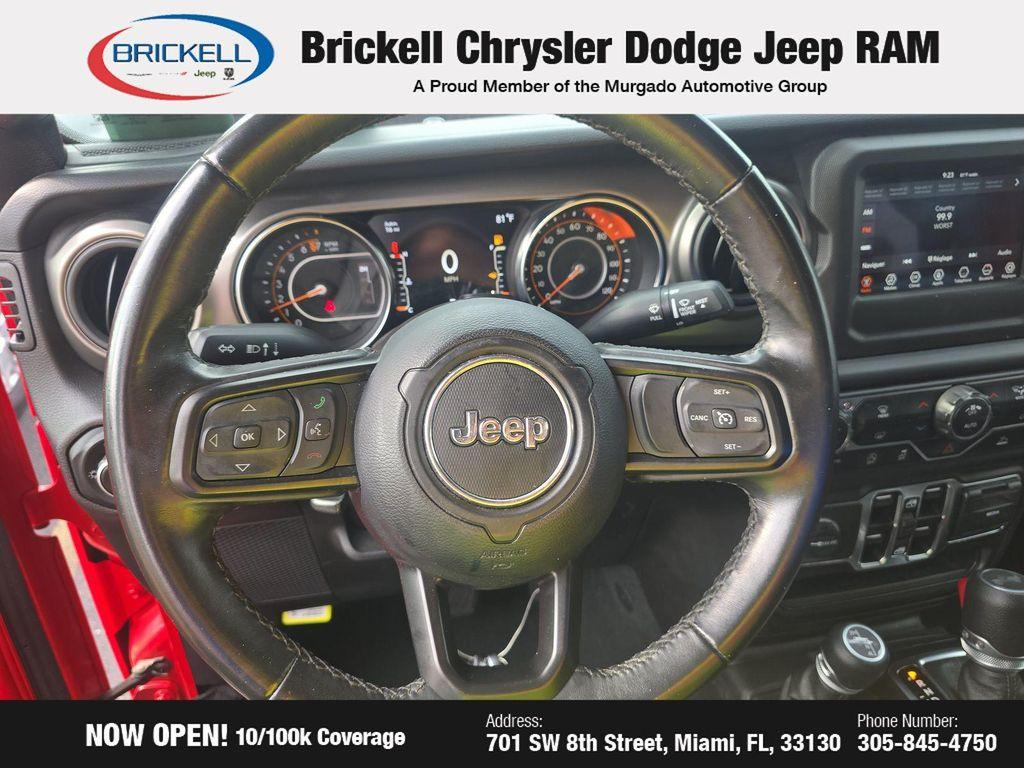 used 2022 Jeep Wrangler Unlimited car, priced at $29,000