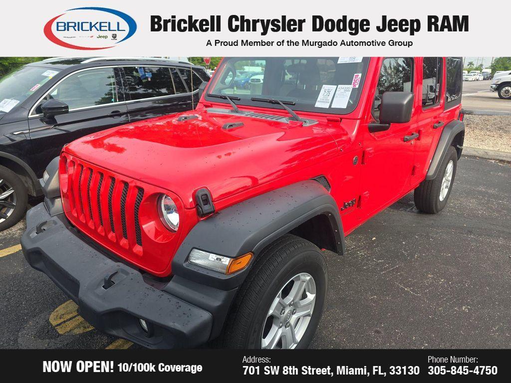 used 2022 Jeep Wrangler Unlimited car, priced at $29,000