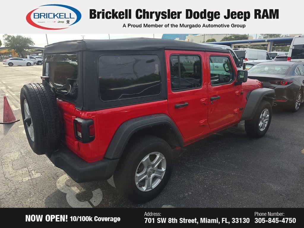 used 2022 Jeep Wrangler Unlimited car, priced at $29,000