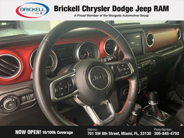 used 2021 Jeep Wrangler Unlimited car, priced at $37,977