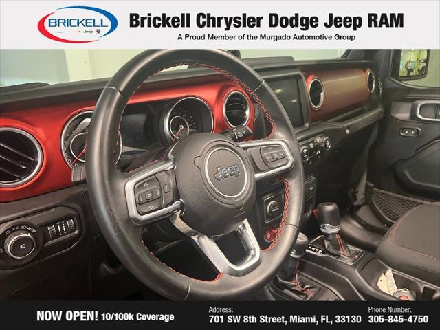 used 2021 Jeep Wrangler Unlimited car, priced at $37,977