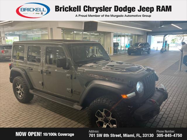 used 2021 Jeep Wrangler Unlimited car, priced at $37,977