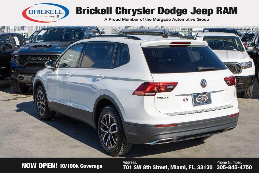 used 2021 Volkswagen Tiguan car, priced at $15,850