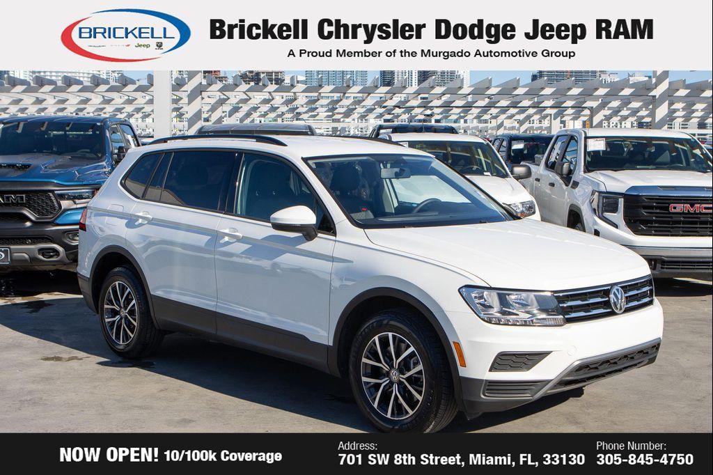 used 2021 Volkswagen Tiguan car, priced at $15,850
