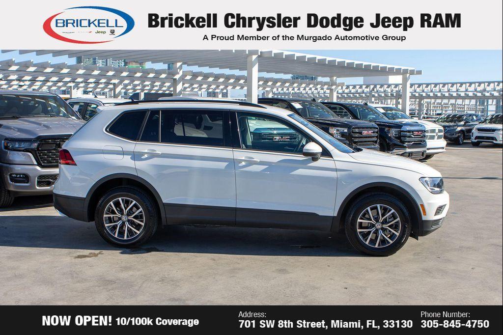 used 2021 Volkswagen Tiguan car, priced at $15,850