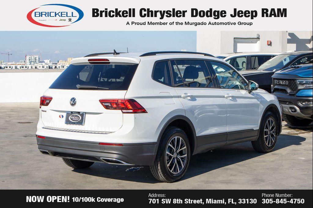 used 2021 Volkswagen Tiguan car, priced at $15,850