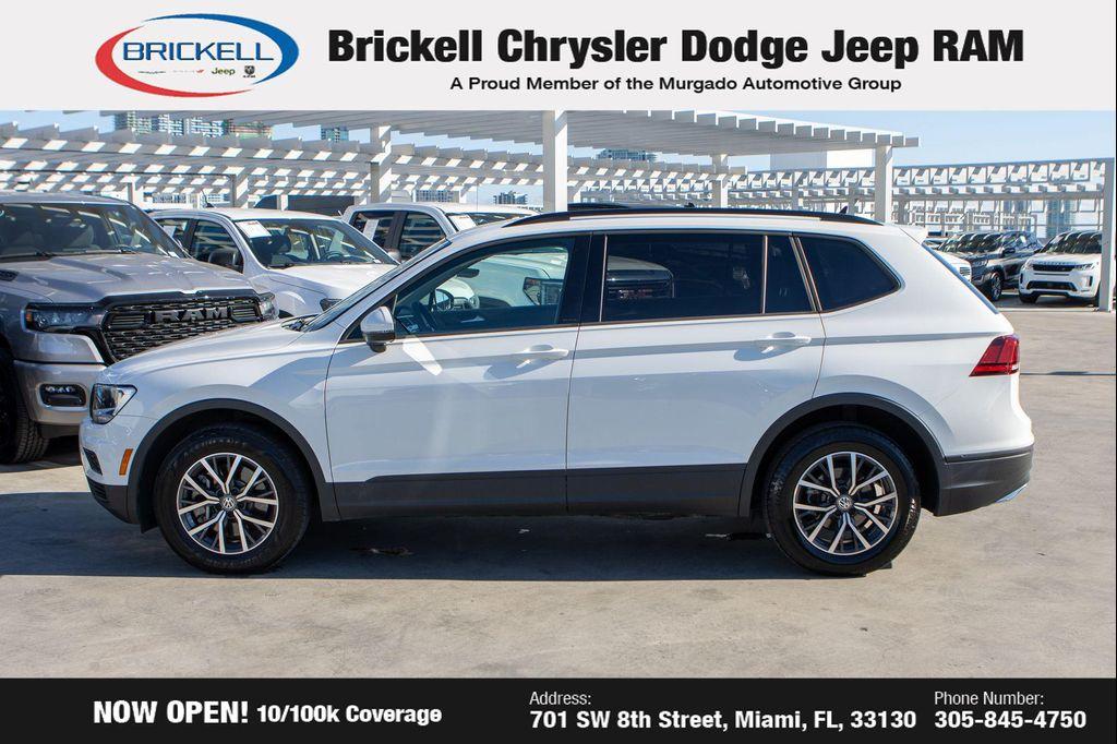 used 2021 Volkswagen Tiguan car, priced at $15,850