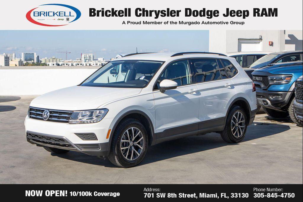 used 2021 Volkswagen Tiguan car, priced at $15,850