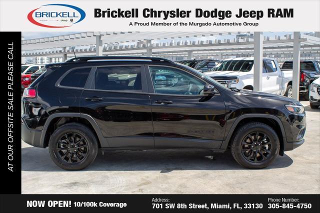 used 2023 Jeep Cherokee car, priced at $19,195