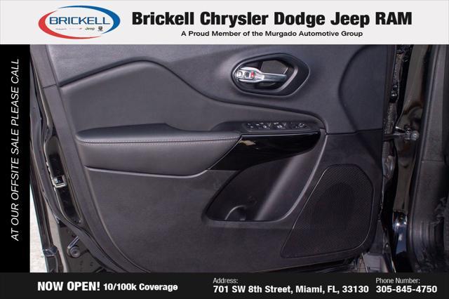 used 2023 Jeep Cherokee car, priced at $19,195