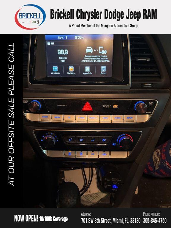 used 2018 Hyundai Sonata car, priced at $12,500