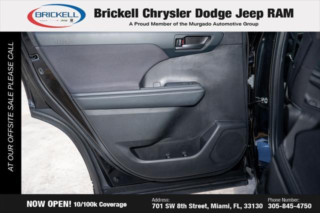 used 2023 Toyota Highlander car, priced at $27,099