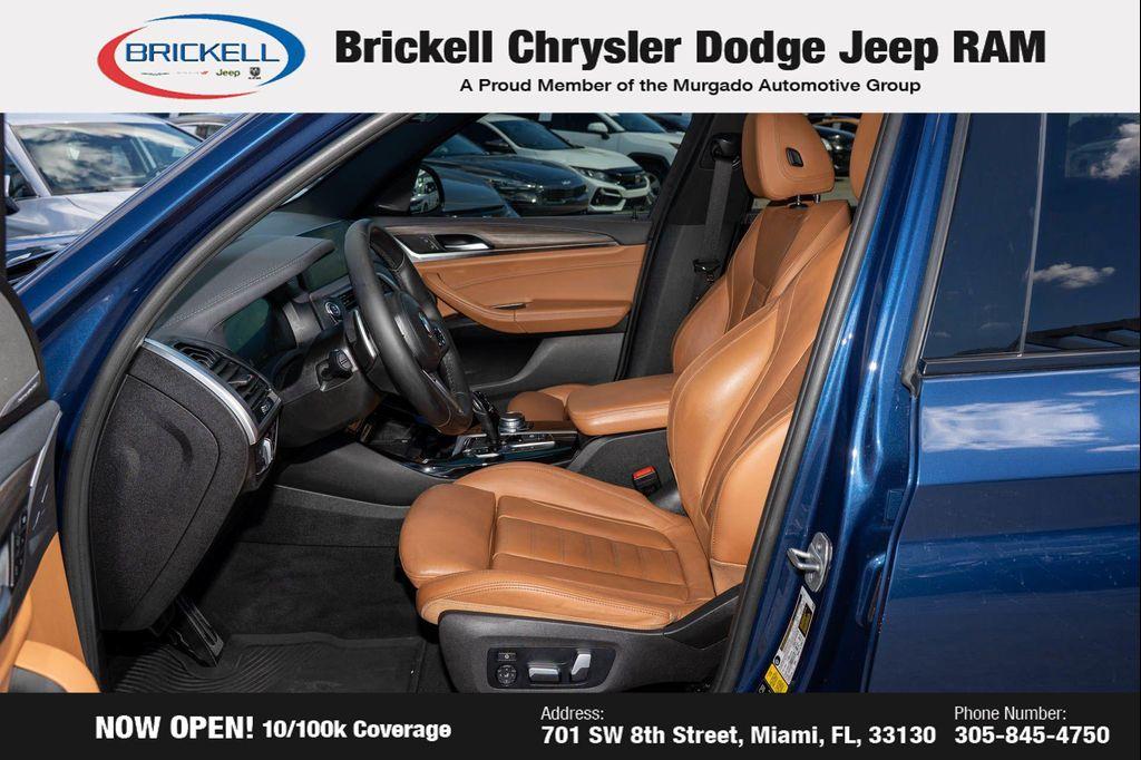 used 2021 BMW X3 car, priced at $32,450