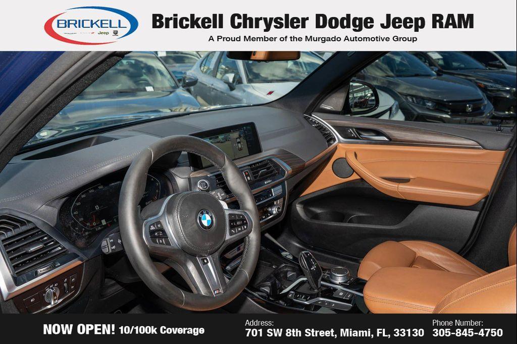 used 2021 BMW X3 car, priced at $32,450