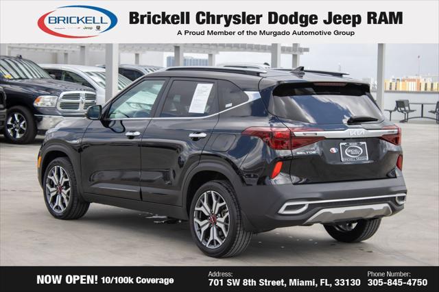 used 2022 Kia Seltos car, priced at $18,437