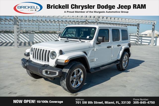 used 2021 Jeep Wrangler Unlimited car, priced at $31,986