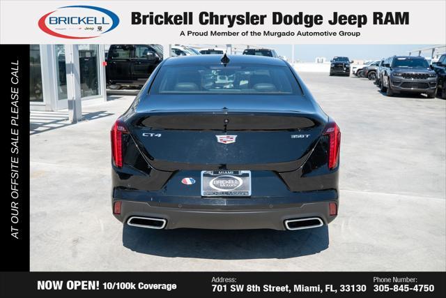 used 2024 Cadillac CT4 car, priced at $27,364