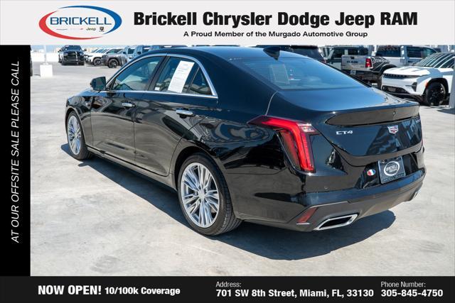 used 2024 Cadillac CT4 car, priced at $27,364