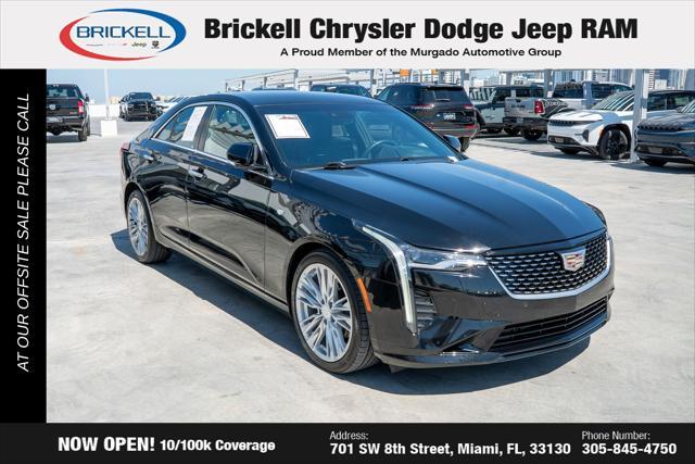 used 2024 Cadillac CT4 car, priced at $27,364