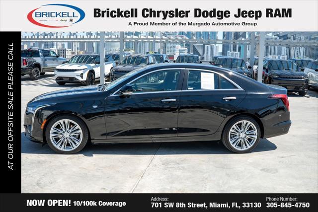 used 2024 Cadillac CT4 car, priced at $27,364