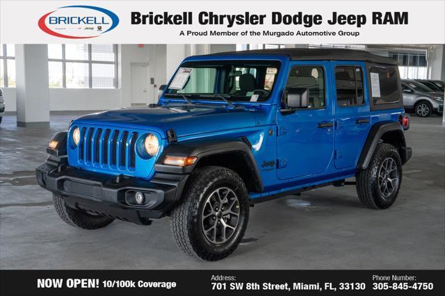 used 2022 Jeep Wrangler Unlimited car, priced at $28,249