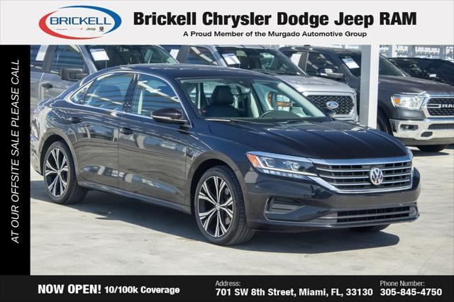 used 2021 Volkswagen Passat car, priced at $15,772