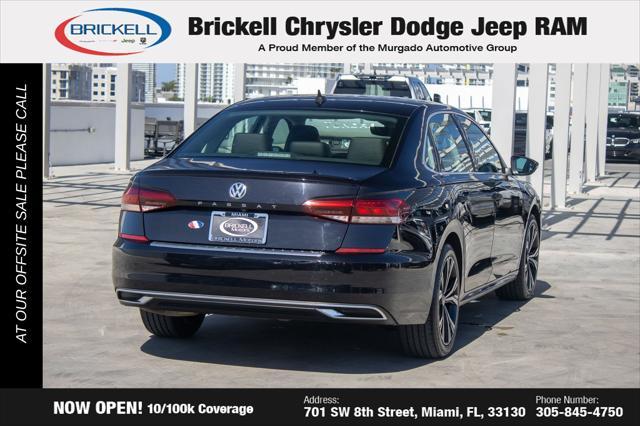 used 2021 Volkswagen Passat car, priced at $15,772