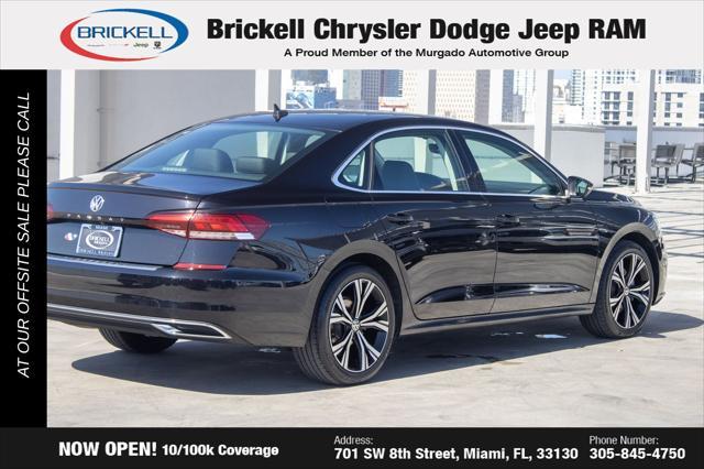 used 2021 Volkswagen Passat car, priced at $15,772