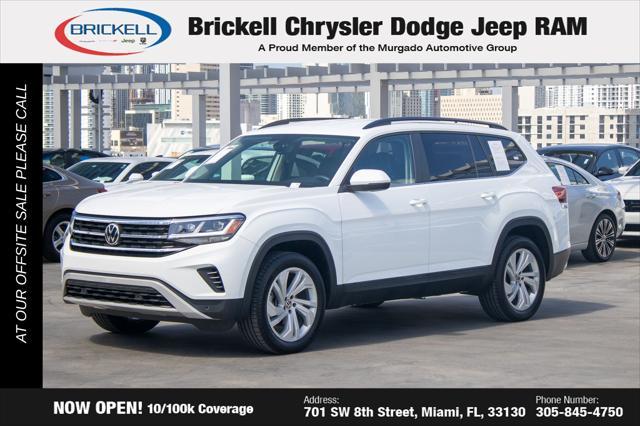 used 2022 Volkswagen Atlas car, priced at $24,275