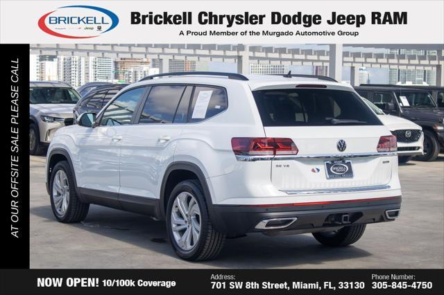 used 2022 Volkswagen Atlas car, priced at $24,275