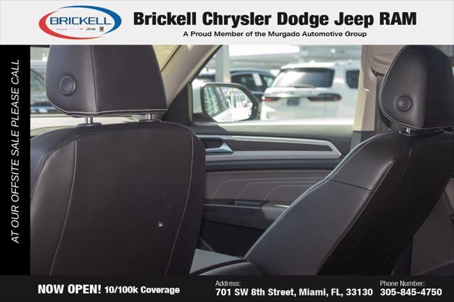 used 2022 Volkswagen Atlas car, priced at $24,275